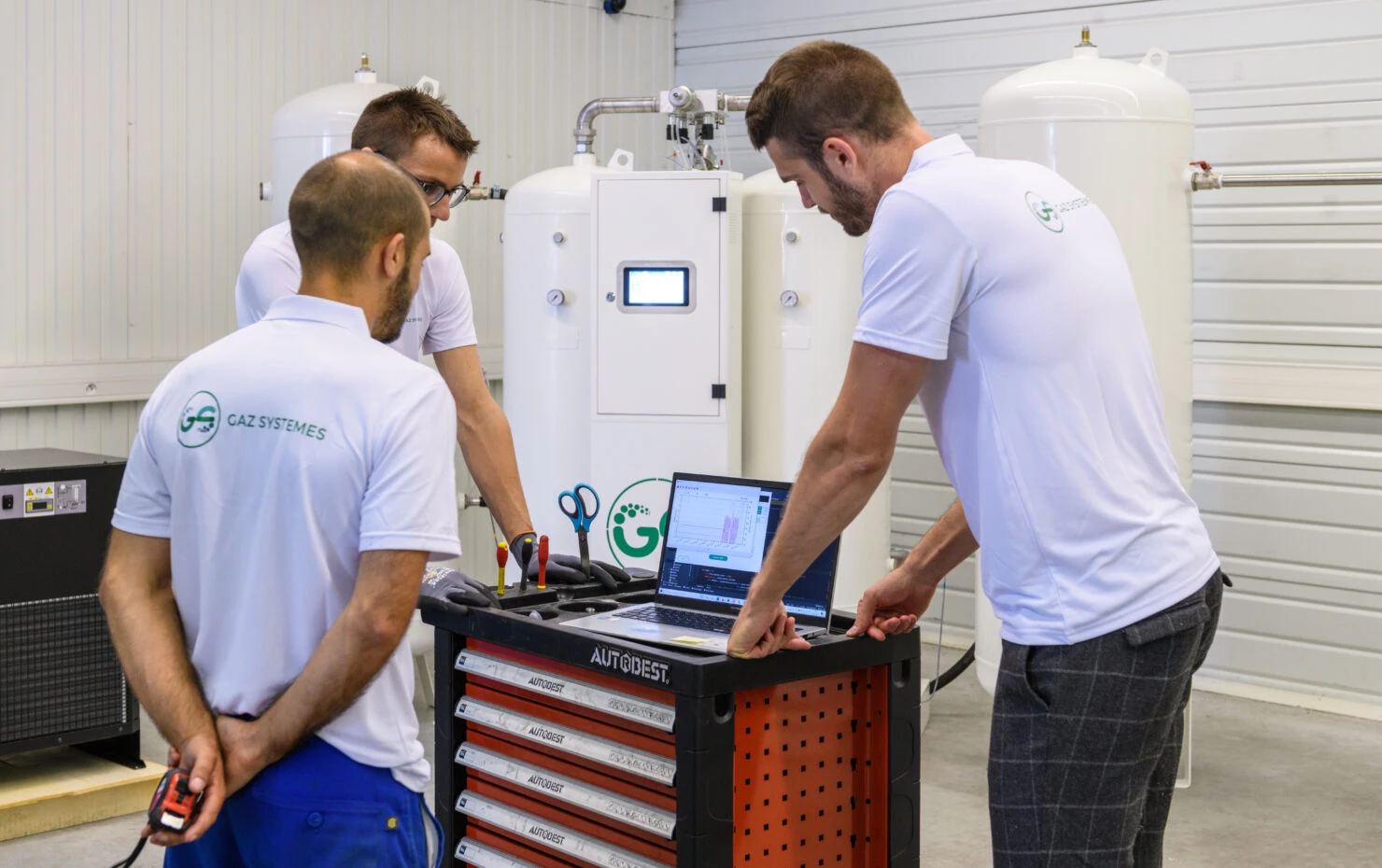 Équipe technique Gaz Systèmes